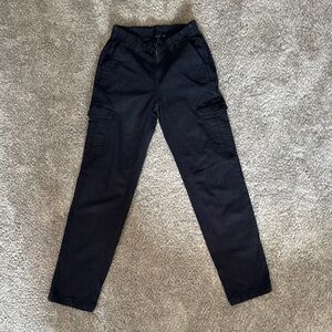 Black cargo pants - stretch